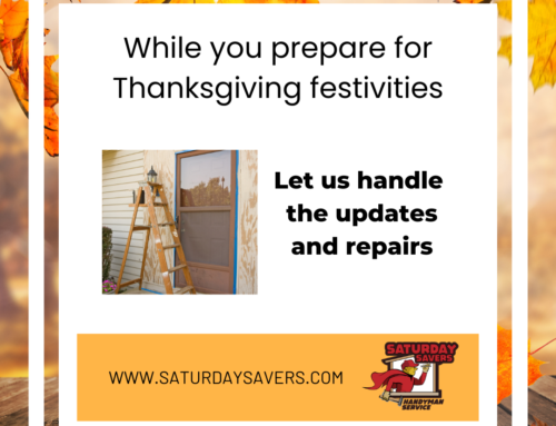 Get Those Repairs Done Before Thanksgiving!