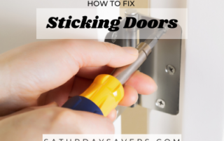 sticking doors